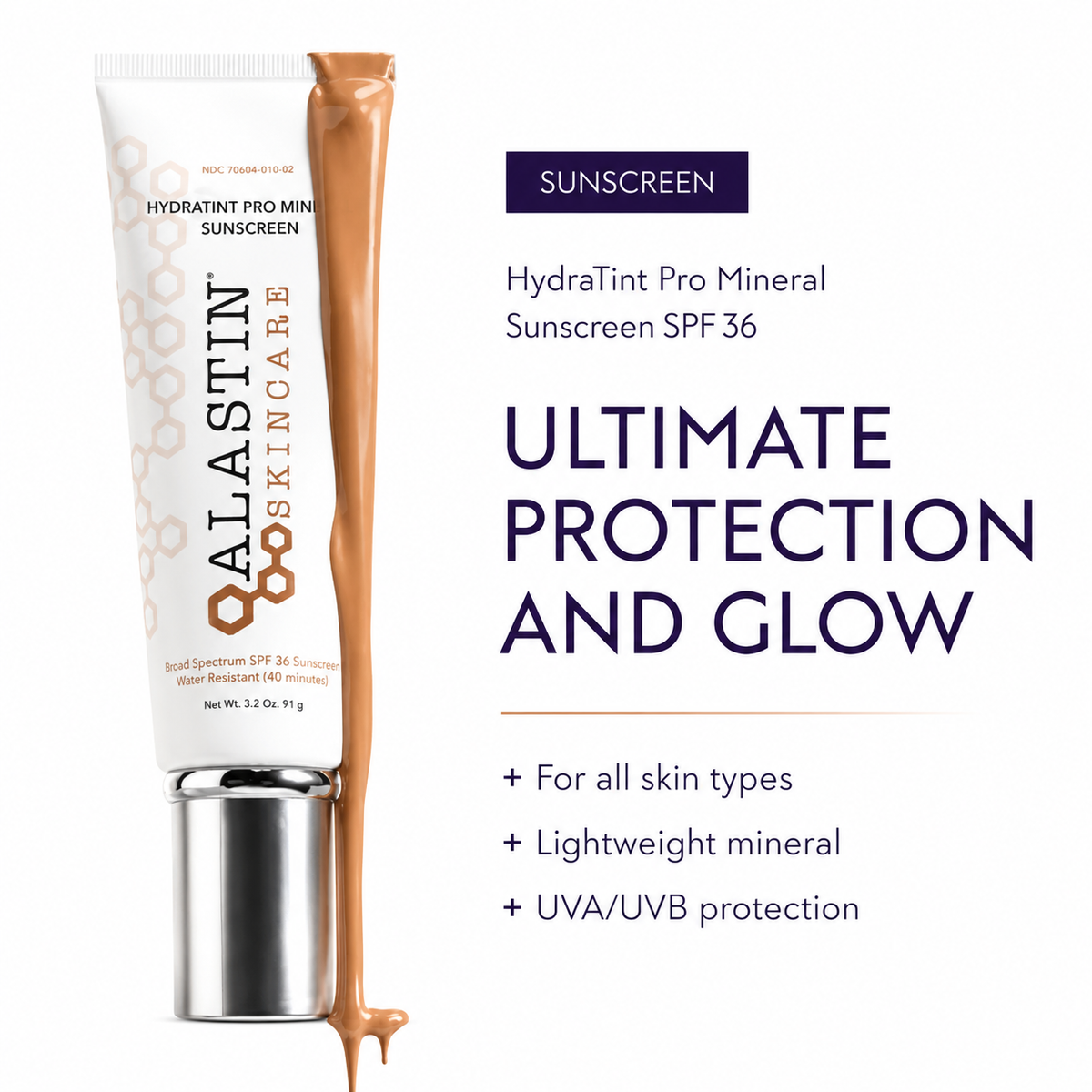 Alastin Skincare Hydratint Pro tinted Mineral Sunscreen SPF 36 - 3.2 oz