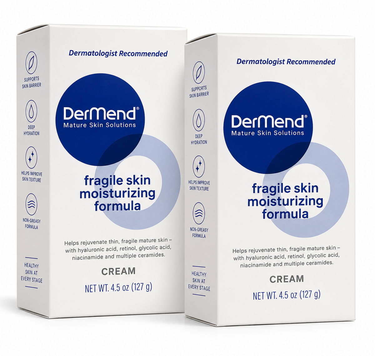 DerMend Fragile Skin Moisturizer 4.5 oz Cream