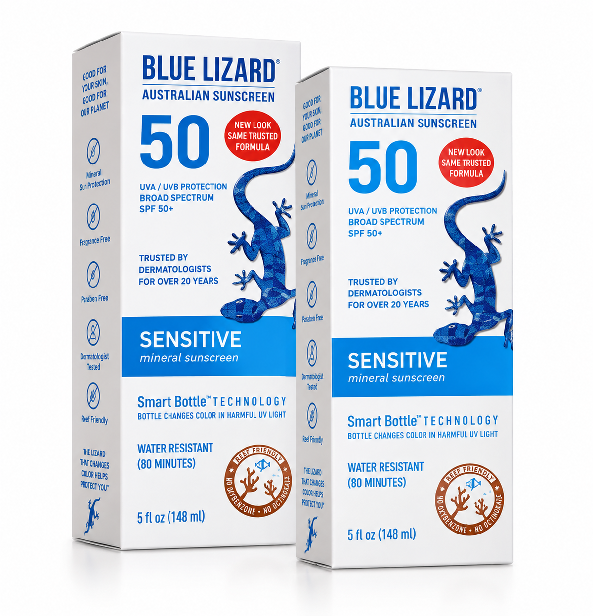 Blue Lizard Australian Sunscreen SPF 50 - Sensitive mineral sunscreen