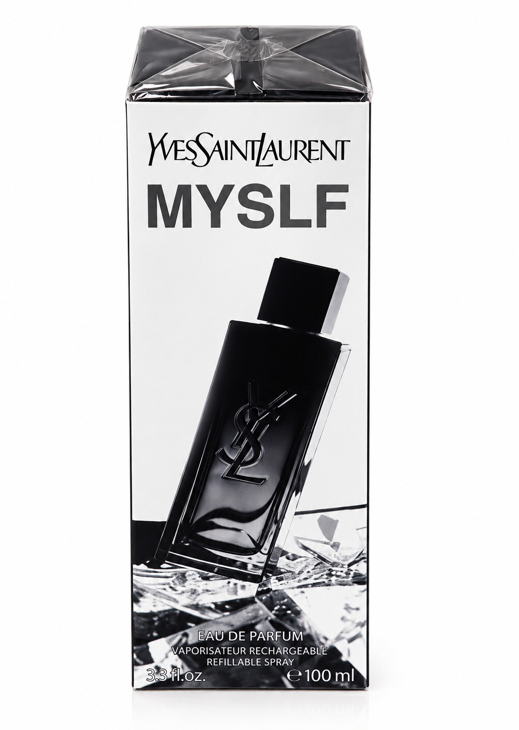 YSL MYSLF Eau de Parfum for Men by Yves Saint Laurent, 3.4 oz / 100ml