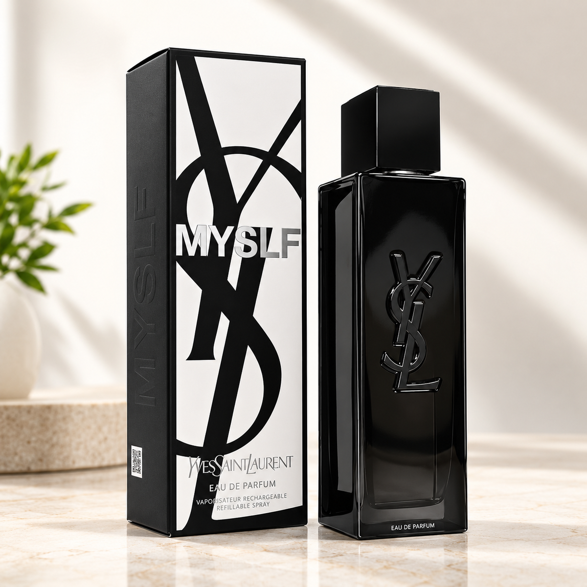 YSL MYSLF Eau de Parfum for Men by Yves Saint Laurent, 3.4 oz / 100ml
