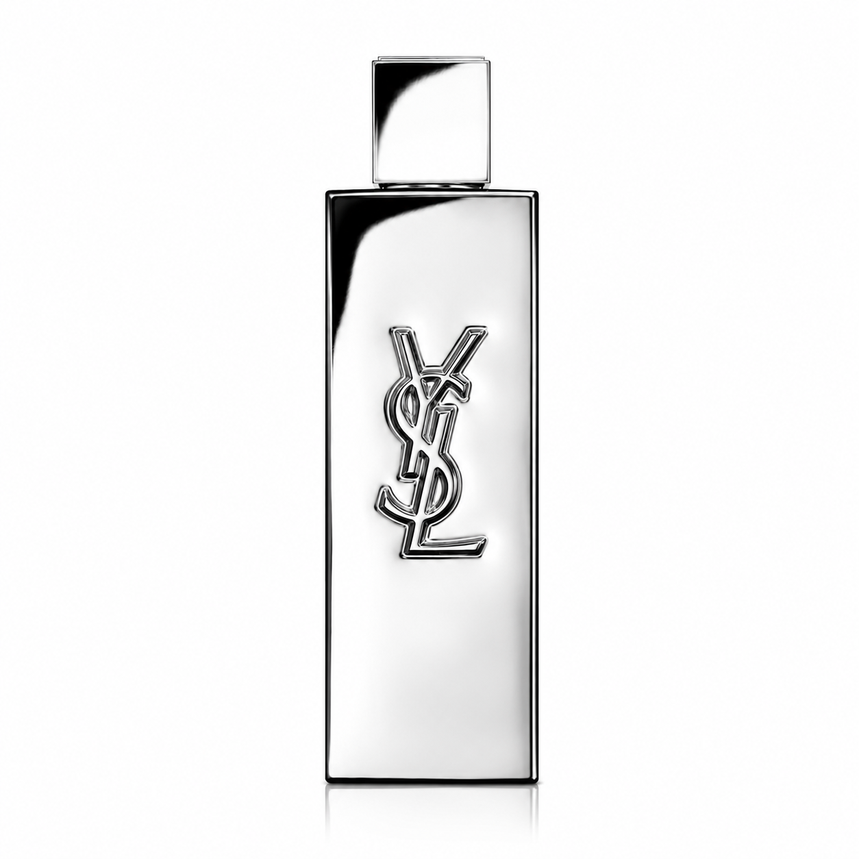 YSL perfume bottle on a white background