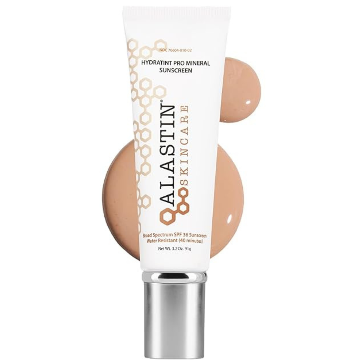 ALASTIN HydraTint Pro Mineral Sunscreen SPF 36 – Tinted Moisturizing Sunblock (3.2 oz)