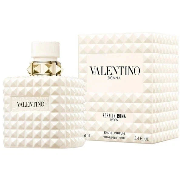 Valentino Donna Born in Roma Ivory EDT – 3.4 Fl Oz